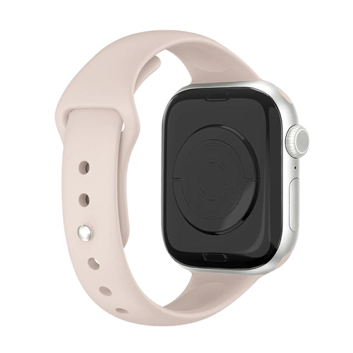 Apple Watch Slimfit Silikonarmband (Rosa)