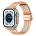 Apple Watch Ultra Edelstahl-Armband (Roségold)