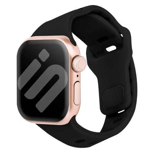 Apple Watch Tilted Sportarmband (Schwarz)
