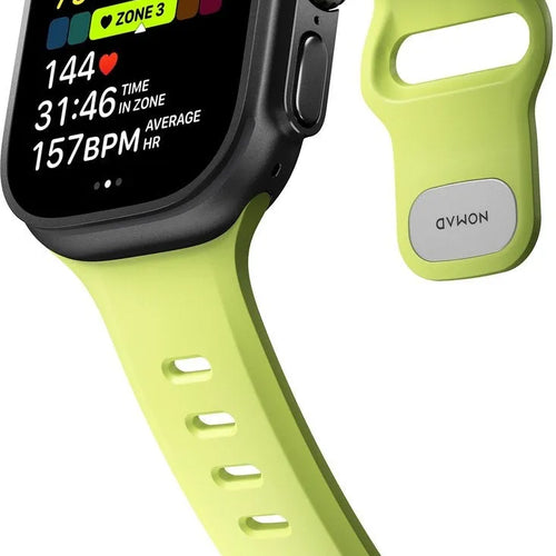 Nomad Apple Watch Silikon Tempo Armband (Limette)