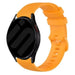 Samsung Galaxy Watch 6 - 44mm Premium Silikonarmband (Orange)