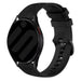 Samsung Galaxy Watch 7 - 44mm Luxus Silikonarmband (Schwarz)