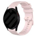 Samsung Galaxy Watch FE Luxus Silikonarmband (Rosa)