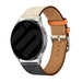 Samsung Galaxy Watch 6 Classic 43mm Leder Armband (Weiß/Dunkelblau)