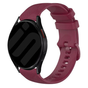 Huawei Watch GT 7 Pro Premium Silicone Strap (Wine Red)