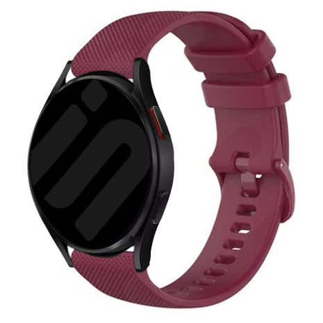 Huawei Watch GT 7 Pro Premium Silicone Strap (Wine Red)