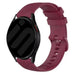 Suunto 9 Peak Premium Silikonarmband (Weinrot)