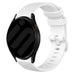 Samsung Galaxy Watch 7 - 40mm Luxus Silikonarmband (Weiß)