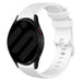 Samsung Galaxy Watch FE Luxus Silikonarmband (Weiß)