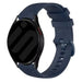 Samsung Galaxy Watch FE Luxus Silikonarmband (Dunkelblau)
