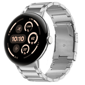 Google Pixel Watch 4 - 45mm Titanarmband (Silber)