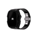 Reqior Apple Watch Ultra Hülle mit integriertem Gummi-Armband (Schwarz)