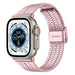 Apple Watch Ultra Edelstahl-Armband (Rosa)