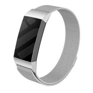 Fitbit Charge 4 Milanese-Armband (Silber)