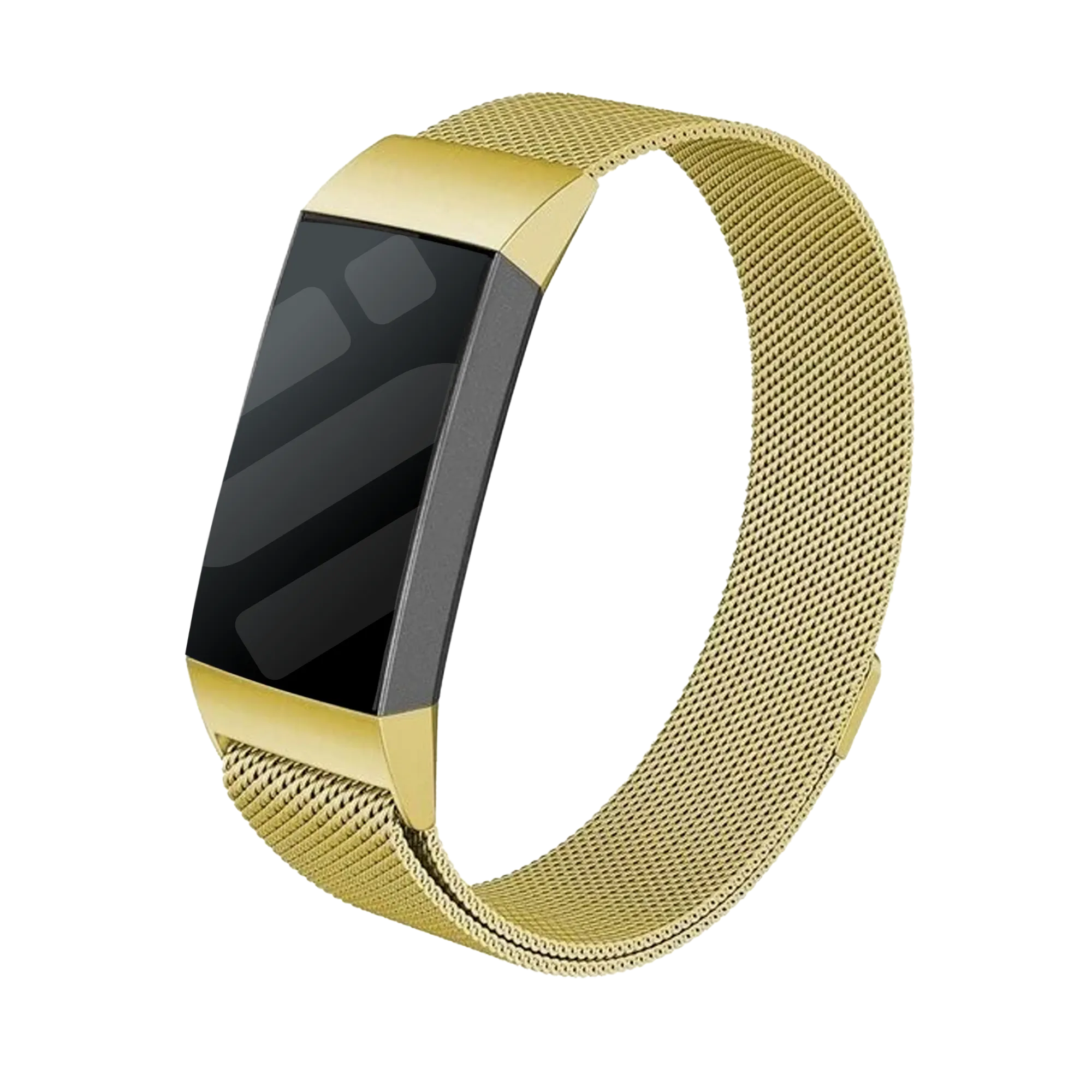Fitbit Charge 3 Milanese-Armband (Gold)