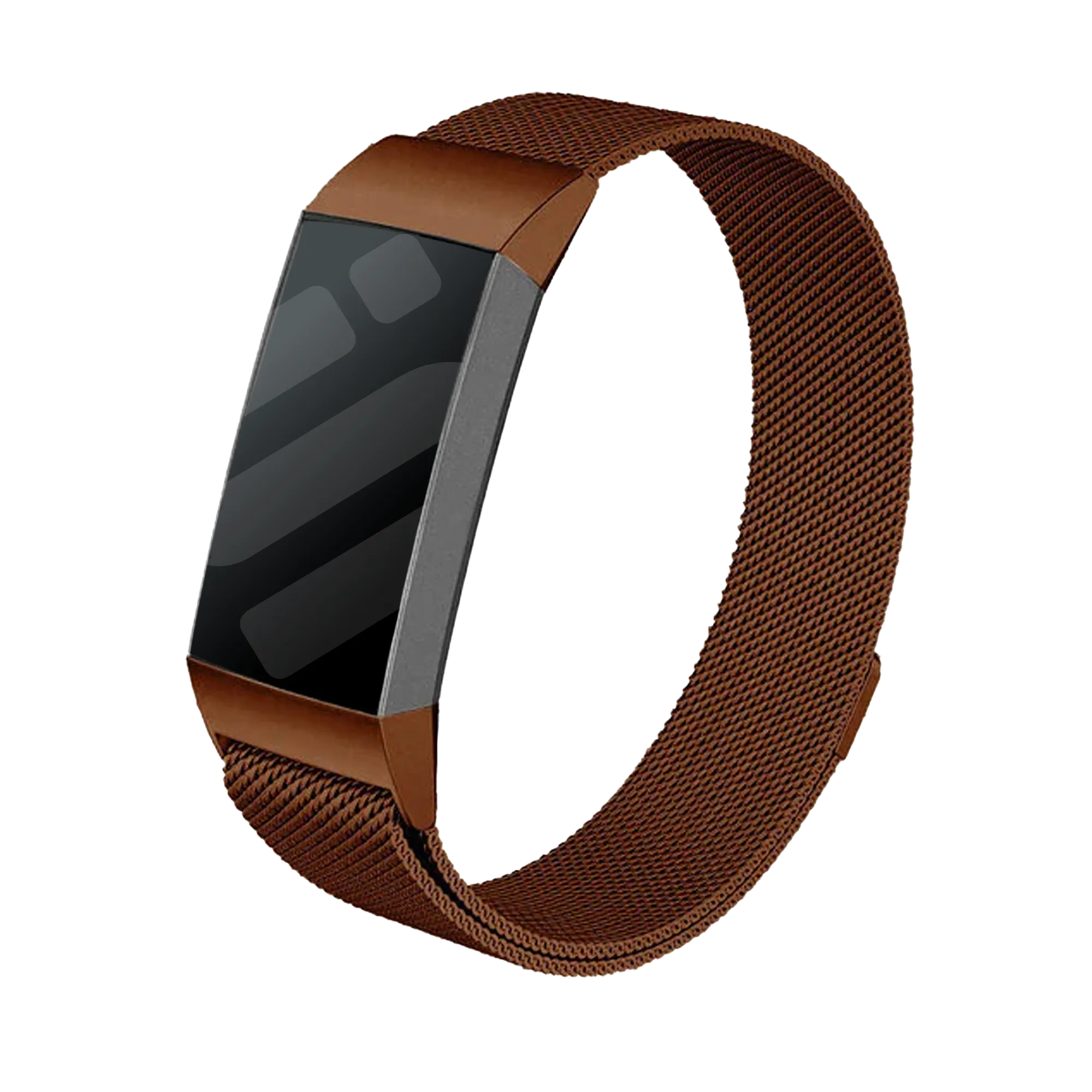 Fitbit Charge 4 Milanese Strap (Brown)
