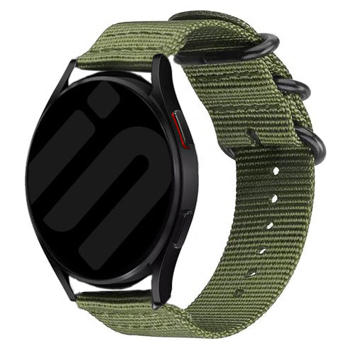 Amazfit Bip 6 Nylon Buckle Strap (Green)
