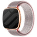 Fitbit Versa 3 Nylonarmband (Rosa Sand)