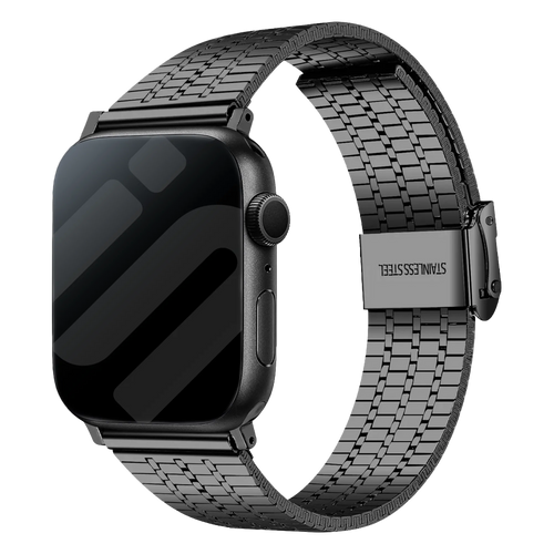Apple Watch Fine Steel Strap (Black)