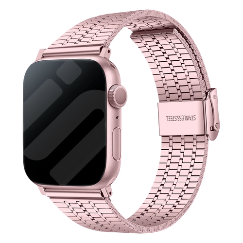 Apple Watch Fine Steel Strap (Pink)