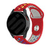 Samsung Galaxy Watch 7 - 44mm Sportarmband (Rot/Bunt)