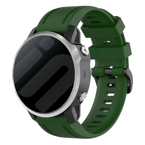 Garmin Approach S70 - 42mm Silicone Strap (Army Green)
