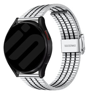 ICE Smart TKS Rectangular 1.41 Fine Steel Strap (Silver/Black)