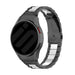 Samsung Galaxy Watch 7 - 40mm Stahl-Gliederarmband (Schwarz/Silber)