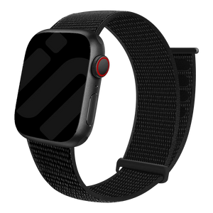 Apple Watch Nylonarmband (Schwarz)