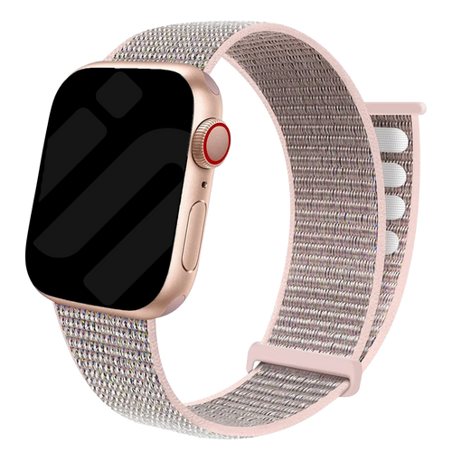Apple Watch Nylonarmband (Rosa)