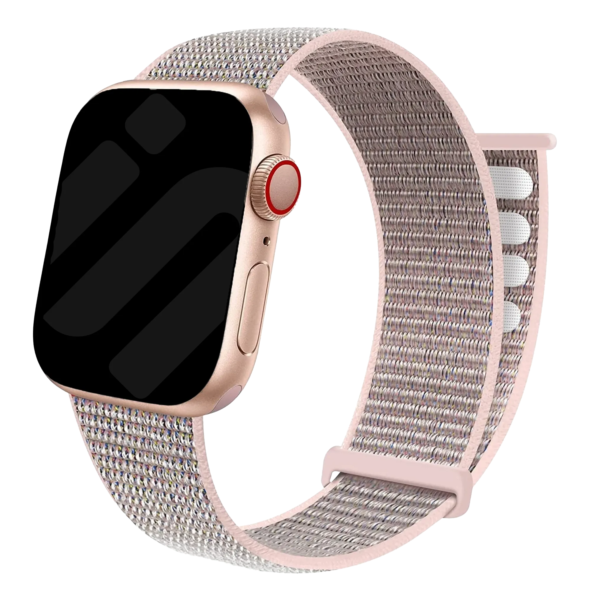 Apple Watch Nylonarmband (Rosa)