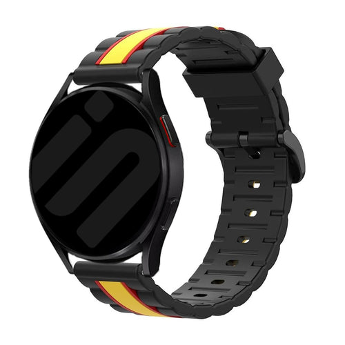 Amazfit Bip 5 Special Edition Armband (Schwarz/Gelb)
