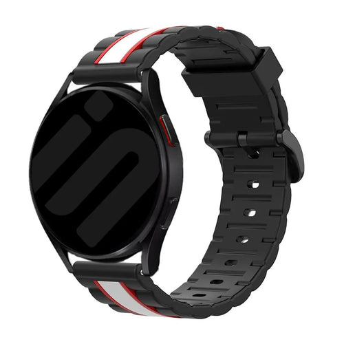 Amazfit Bip U (Pro) Special Edition Armband (Schwarz/Weiß)