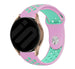 Samsung Galaxy Watch 7 - 44mm Sportarmband (Rosa/Aqua)