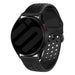 ICE Smart TKS Rectangular 1.41 Breathable Silicone Strap (Black)