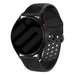 Samsung Galaxy Watch 6 - 44mm atmungsaktives Silikonarmband (Schwarz)