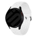 Suunto Nautic S Atmungsaktives Silikonarmband (Weiß)
