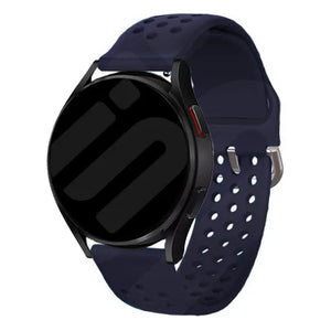 ICE Smart TKS Rectangular 1.41 Breathable Silicone Strap (Dark Blue)