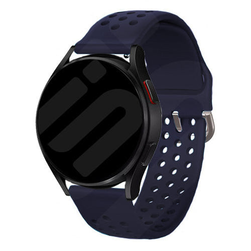 Huawei Watch GT 7 - 46mm Breathable Silicone Strap (Dark Blue)