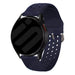 Samsung Galaxy Watch 6 Classic 43mm atmungsaktives Silikonarmband (Dunkelblau)