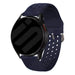 Samsung Galaxy Watch 6 - 40mm atmungsaktives Silikonarmband (Dunkelblau)