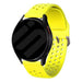 Samsung Galaxy Watch 6 - 44mm atmungsaktives Silikonarmband (Gelb)