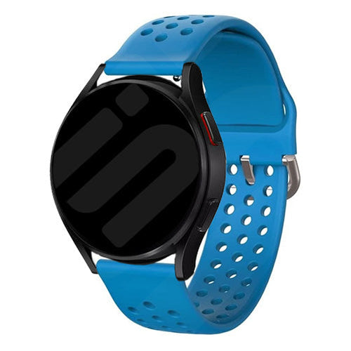Withings ScanWatch Nova Silikonarmband 'Air' (Hell Blau)