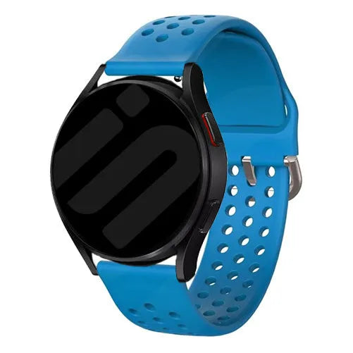 Coros Apex 42mm Silikonarmband 'Air' (Hell Blau)