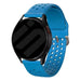 Samsung Galaxy Watch 6 - 44mm atmungsaktives Silikonarmband (Hellblau)