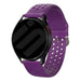 Samsung Galaxy Watch FE Silikonarmband mit Löchern (Violett)