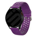 Samsung Galaxy Watch 6 Classic 43mm Breathable Silicone Strap (Purple)