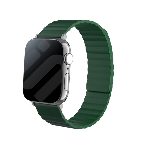 Apple Watch Magnetic Silicone Strap (Green)
