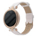 Garmin Lily Lederarmband (Weiß)