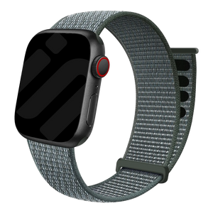 Apple Watch Nylonarmband (Grau-Grün)